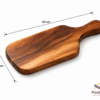 Tabla Charcutera Mini de Parota 20x15 | Tabla para Eventos | Madetza