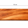55 x 15 parota Tabla Parrillera de Parota con Mango 55x15 | Tabla para Carne Asada | Madetza