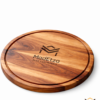 Tabla Circular de Parota 30 cm | Tabla para Quesos | Madetza