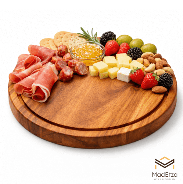 Tabla-Circular-de-Teca-34cm-3-1-e1768068513761.png Tabla Circular Grande de Teca 34 cm | Tabla para Quesos | Madetza