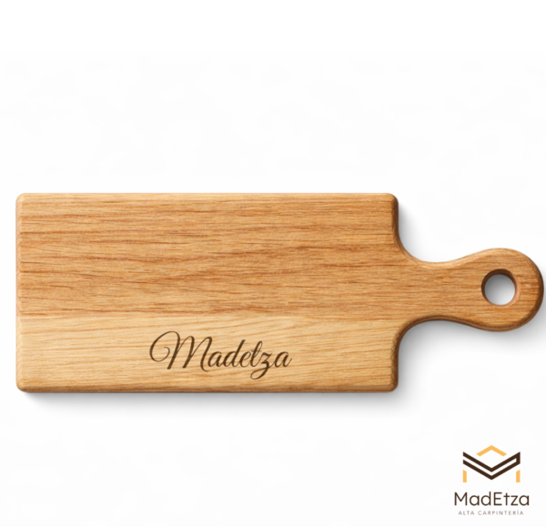 Tabla Charcutera Mini de Encino 20x15 | Regalo para Eventos | Madetza
