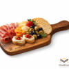 Tabla Charcutera Mini de Parota 20x15 | Tabla para Eventos | Madetza