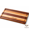 Tabla de Charcutería Combinada Parota y Encino 30x20 | Tabla para Quesos | Madetza