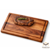 Tabla Charcutera de Parota 30x20 | Tabla para Quesos y Asador | Madetza