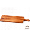 Tabla Parrillera de Teca con Mango 40x18 | Tabla para Asador | Madetza