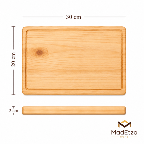 Tabla de Pino Rectangular 30x20 cm
