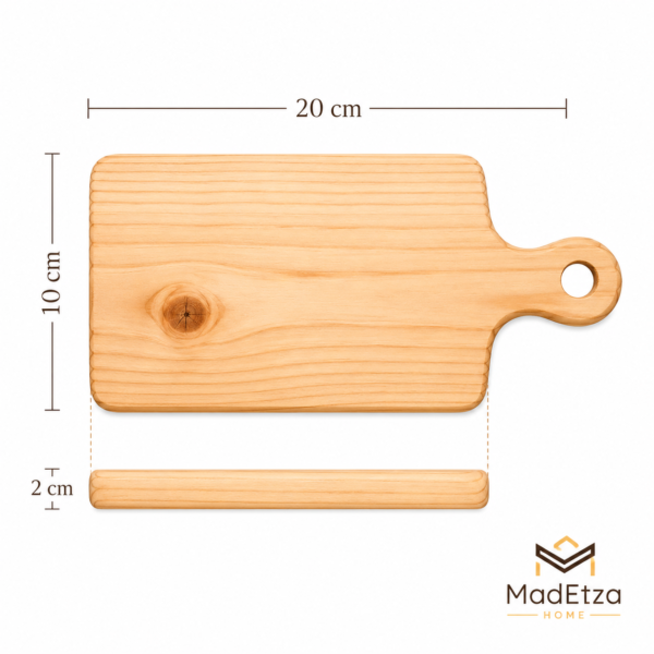 Tabla Mini Evento Pino 20x10 cm