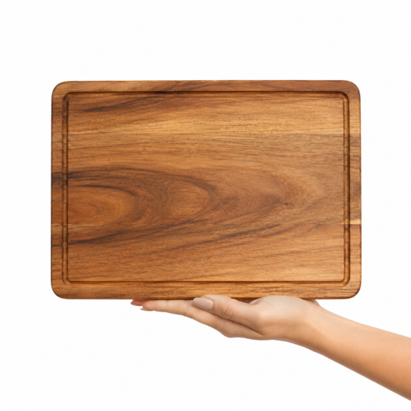 Tabla de Parota Rectangular 30x20 cm