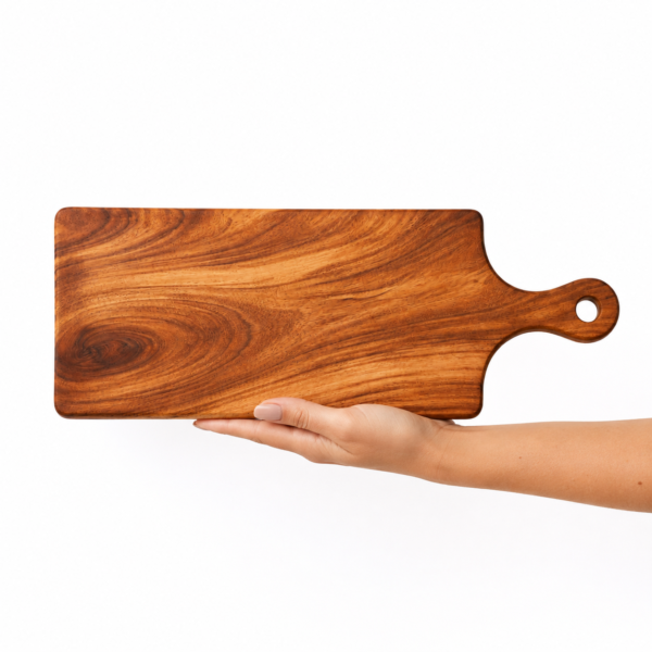 Tabla de Parota con Mango 40x18 cm