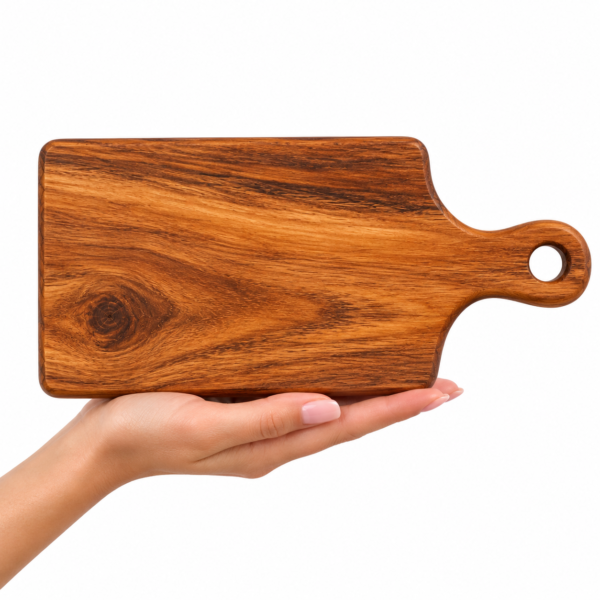 Tabla Mini Evento Parota 20x10 cm