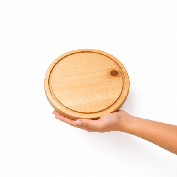Tabla Circular de Pino 30 cm