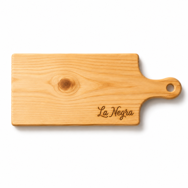 Tabla de Pino con Mango 32x16 cm