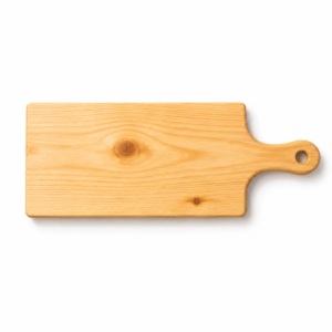 Tabla de Pino con Mango 32x16 cm