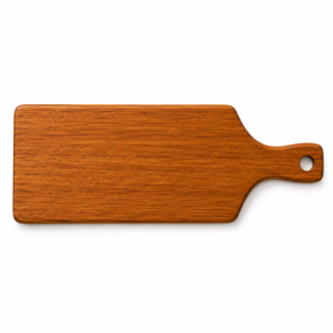 Tabla de Teca con Mango 40x18 cm