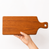 Tabla de Teca con Mango 40x18 cm