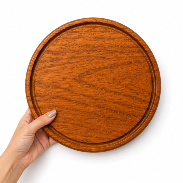 teka 30 y 34 madetza (1) Tabla Circular de Teca 30 cm