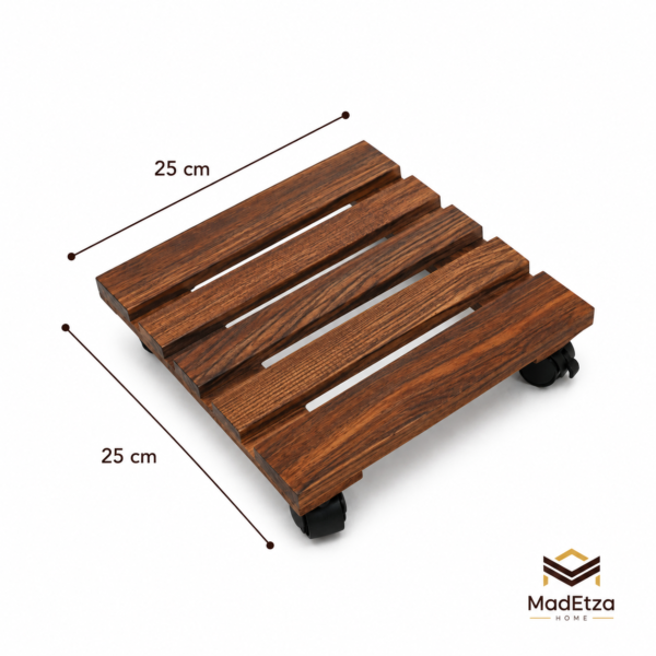 portamacetas de parota (8) KIT BASES RODANTES DRACO
