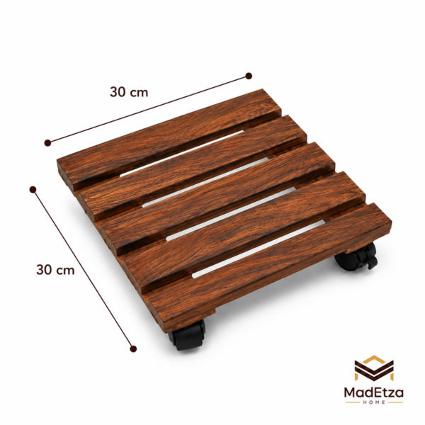 portamacetas de parota solida (1) KIT BASES RODANTES DRACO